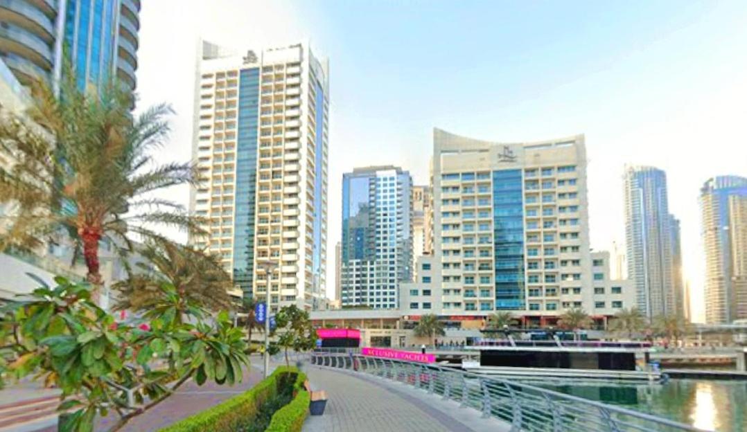 Full Sea View With Balcony - Studio Apartment - 10 Min To Jbr - Dubai Exterior foto